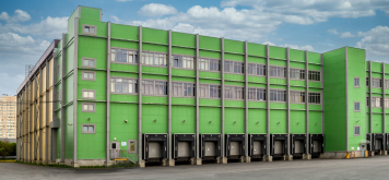 Кубинская ул., д.84 Площадь = 4 000 м² Емкость = 8 000 паллетомест